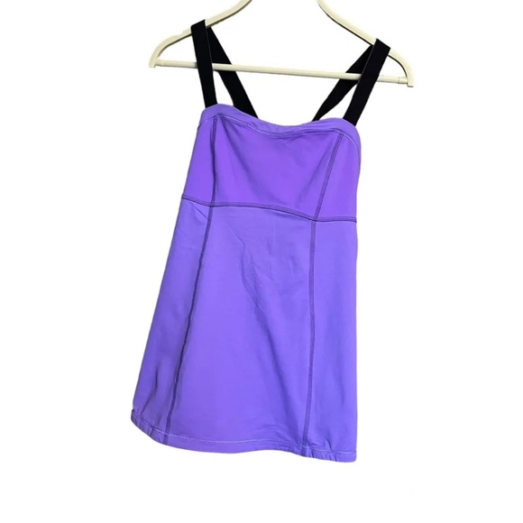 Lululemon Run Catch Me Womens Purple Tank Top Size 6 - Picture 1 of 6